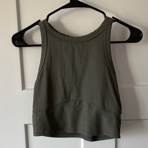 Lululemon green workout tank